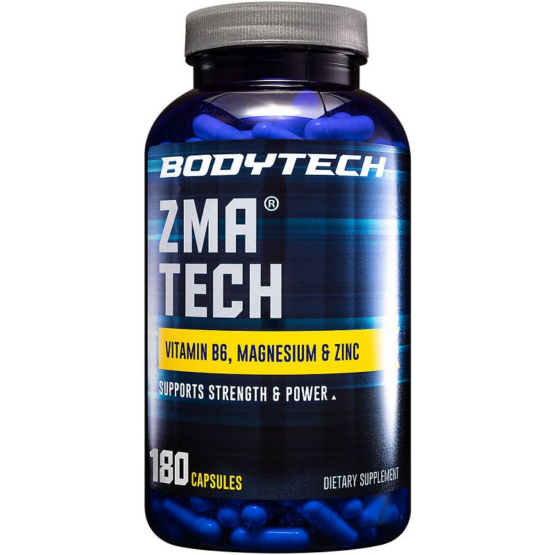 ZMA Tech - Zinc, Magnesium, & Vitamin B6 (180 Capsules), 1 of 4