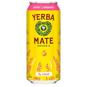 Guayaki Yerba Mate Berry Lemonade - 15.5 fl oz Can - 1 of 2