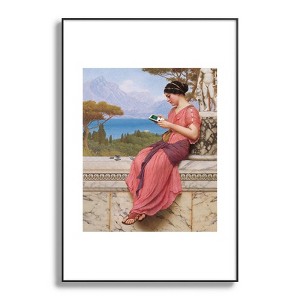 Jonas Loose The Game Of Love Metal Framed Art Print - Deny Designs - 1 of 4