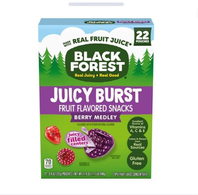 Black Forest Fruit Snacks Berry Medley Fruit Snacks - 17.6oz/22ct
