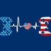 Men's Design By Humans July 4th Flag Heartbeat Video Gamer By Ujangkasep Tank Top - 2 of 2
