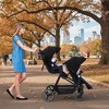GustoWave Double Track Tandem Stroller – Foldable Bassinet Pram for Infant & Toddler, Reversible Pushchair with Large Storage Basket - 4 of 4