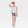 Girls' Mid-Rise Paneled Denim Shorts - art class™ - 3 of 3