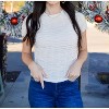 Women's Chic Ruched Top - TCEC - 2 of 4