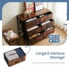 ALEXOUN Drawers Dresser with for Bedroom,with Fabric Drawers and Metal Frame,Storage Tower Organizer for Closet, Kids Room, Living Room - 4 of 4