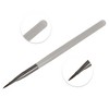 Unique Bargains Carved Nail Painting Brushes for Polish Painting Home DIY Clear Gray 1 Pc - 3 of 4