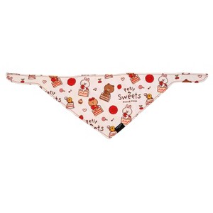 ZippyPaws LINE Friends Dog Bandanas - Cute Summer Dog Stuff, Puppy & Dog Accessories, Dog Birthday Pink Bandana for Girl & Boy - Brown's Petit Sweets - 1 of 4