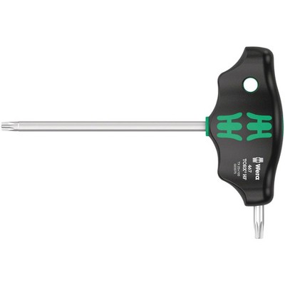 Wera 467 T-handle Screwdriver Torx HF Torx Wrench - Tip Size: T25