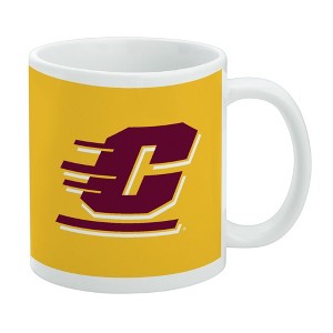 Central Michigan University Secondary Ceramic Coffee Mug, Novelty Gift Mugs for Coffee, Tea and Hot Drinks, 11oz, White - 1 of 4