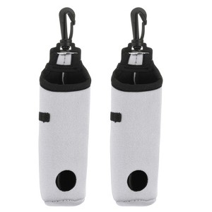 Unique Bargains Neoprene Waist-Mounted Lightweight Golf Ball Carry Bags 2 Pcs - 1 of 4