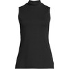 Lands' End Women's Sleeveless Polished Essentials Mock Neck Top - 3 of 3
