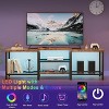 TV Stand w/ Built-In LED Lighting & Power Hub - 67" Media Console for 55/65/75 Inch TVs, Open Shelves - 4 of 4