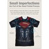 Popfunk Justice League Movie Superman Uniform Front-Back Print Adult Sublimated Costume T-Shirt - 3 of 4