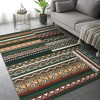 Garvee Area Rug for Living Room, Washable Rug Farmhouse Neutral Rug, Geometric Rug Low Pile Non-Slip Soft Rug for Dining Room Bedroom - 3 of 4