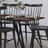 Merrick Lane Rectangular Dining Table - Wood Finish Kitchen Table with Retro Hairpin Legs - image 4 of 4