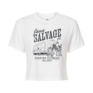 Women's - Star Wars - Jawa Salvage Co Cropped Graphic T-Shirt - 1 of 4