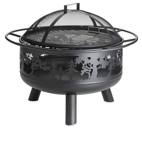 Timberline Wood-Burning Fire Pit - Plow & Hearth : Target