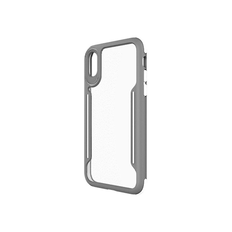 Verizon Slim Guard Clear Grip Case for iPhone XR - White / Gray, 3 of 4