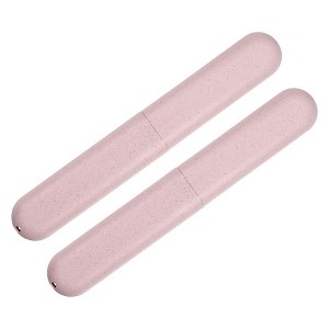 Unique Bargains othbrush Travel Case Traveling PP Portable Toothbrush Holders Cases  for Business 8.07''x1.22''x0.83'' - 1 of 4