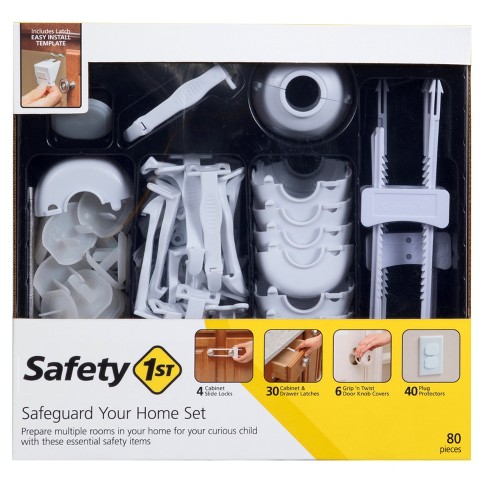 Safety 1st  How to use Cabinet lock safety accessory 
