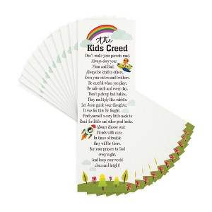 Dicksons The Kids Creed 2.5 x 6 Inch Cardstock Bookmark Cards Pack of 12 - 1 of 4