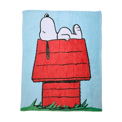 Peanuts Blooming selling Snoopy Fleece Blanket 50x60