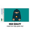 Fantastic Beasts And Where To Find Them Nifler Cute Chibi Character Automotive Bumper Sticker - 3 of 4