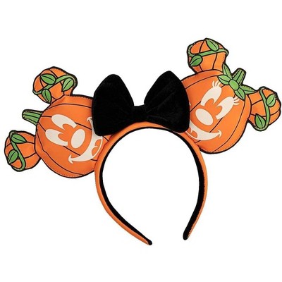 Loungefly Disney Mick-O-Lantern Glow-In-The-Dark Headband