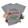 Simply Sage Market Women's Christmas On The Farm Tractor Short Sleeve Garment Dyed Tee - 3 of 4