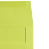 JAM Paper A7 Colored Invitation Envelopes 5.25 x 7.25 Ultra Lime Green 96151 - 3 of 4
