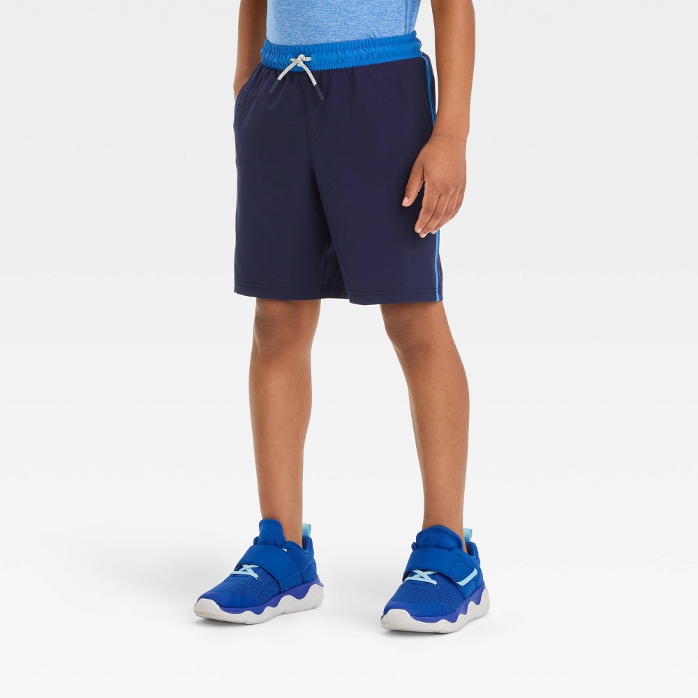 Boys' Hybrid Shorts - All In Motion™ Dark Blue S