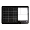 Tim Holtz Travel Glass Cutting Mat - Portable Work Surface with 8x8 Measuring Grid and Palette for Mixed Media - Art Supplies with Carry Case - 2 of 4