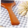 Portable Hair Brush for Women Wooden Hair Comb Paddle Brush Hairdressing Brush - 3 of 4