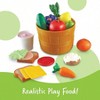 New Sprouts Deluxe Market Set - Pretend Play Kitchen, Fruit Basket, Shopping Basket, Fine Motor Skills - 3 of 4
