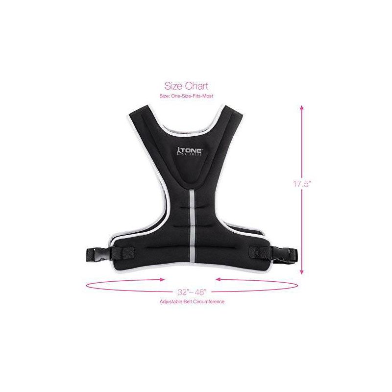 Tone Fitness Vest Body Weight - 8lbs, 4 of 5