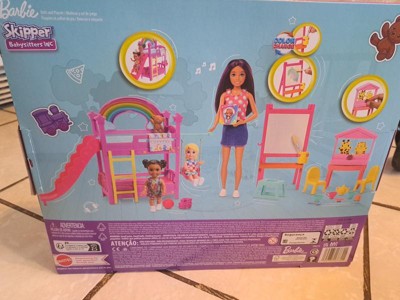 Barbie Skipper Babysitters Inc. Ultimate Daycare Playset With 3 Dolls,  Furniture & 15+ Accessories : Target