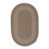 Colonial Mills Grano Braided Rug, Mocha 4x6, Oval Shape - 2 of 4