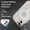 Entronix [Magnetic] Case Compatible with iPhone 16 Plus - [Clear] Triple-Layer Heavy Duty Protection - 4 of 4