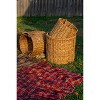 Natural Seagrass Baskets with Handles – Set of 3 by Kalalou - 2 of 4