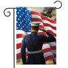 Briarwood Lane Everyday Garden Flag 12x18 For Outdoor America's Heroes Military Garden Flag Flags For Outside - 2 of 4