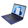 HP 14" Stream Touchscreen Laptop- AMD Processor - 4GB RAM Memory - 64GB Flash Storage - Windows 11 - Indigo Blue (14-fq0037nr) - image 2 of 4