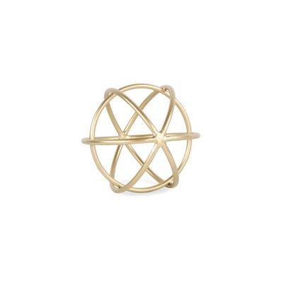 Cheung's Thayer Small Golden Circular Orb