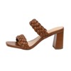 Dunes + CUSHIONAIRE Technology Women's Iris braided Heel Sandal +Memory Foam and Wide Widths Available - 2 of 4