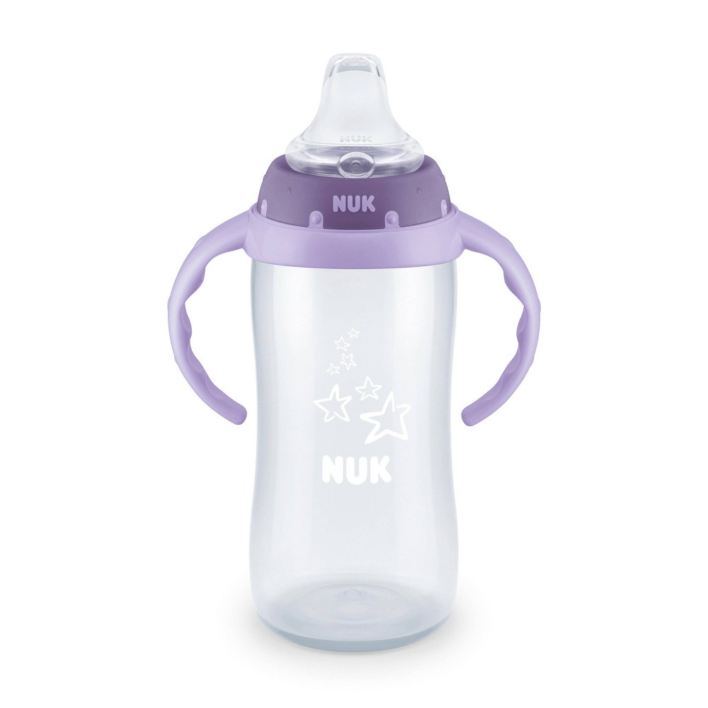 Photos - Baby Bottle / Sippy Cup NUK Large Learner Fashion Cup with Tritan - Purple - 10oz 