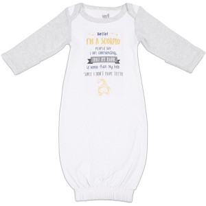 Pavilion Gift Company - Scorpio - 0-3 Months Gown with Mitten Cuffs - Leotards and Bodysuits - 1 of 4