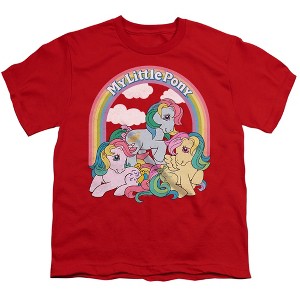 Boys' My Little Pony Retro Under The Rainbow T Shirt - 1 of 4