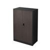 Munora Metal Storage Cabinet with Locking Doors and Adjustable Shelf, Folding Filing Storage Cabinet for Home Office, School, Garage, Black - 3 of 4