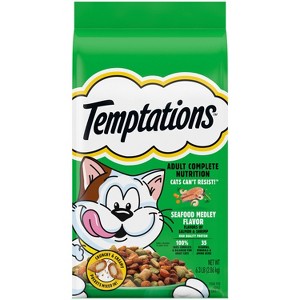 Temptations Shrimp and Salmon Flavor Dry Cat Food - 1 of 4