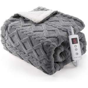 Electric Blanket - 10 Heat & Time Settings, ETL Certified, Machine Washable - 1 of 4