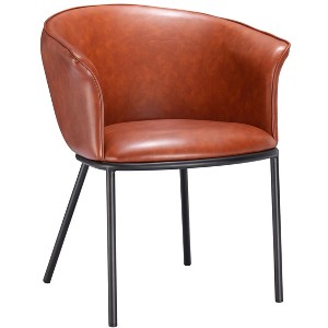Zuo Garston Dining Chair Brown - 1 of 4
